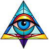 Eye in the triangle