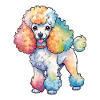 Caniche Aquarelles