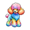 Caniche Aquarelles