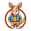 jordsvin, sjov, kawaii, cartoon Clipart, dyr, kæledyr