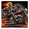 Rocker Skelett