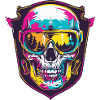 Ski Ski Goggles Skull