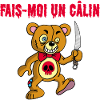 Ours en peluche psychopathe