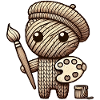 Knitted Artist