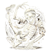 Skeleton Breakdance Master