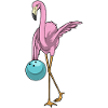 Flamingo Bowling Boule de bowling