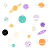 Pastel Planet Party
