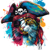 Piraten Katze