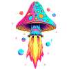 Champignon psychédélique Rocket