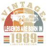 Vintage 1989 Legend Born