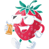 Erdbeeren Bier