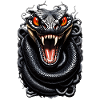 Intense Fierce Snake