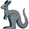 Knitted Kangaroo
