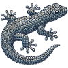 Knitted Gecko