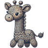 Knitted Giraffe