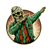 Dabbing Zombie Funny Dabbing Design
