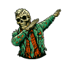 Dabbender Zombie Lustiges Dabbing Design