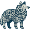Knitted Wolf