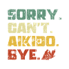 Sorry can't Aikido bye