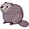 Knitted Beaver