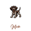 German Wirehaired Mom