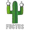 Fuctus Cactus Funny F-off