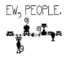 Ew People Black Cat Funny