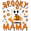 Spooky Mama, Halloween mama, Boo