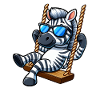 Cool Zebra Swing Sunglasses Summer