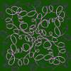 Fleur de doodle rose