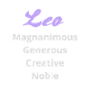 Logo signe astrologique "Lion"