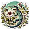 Retro Alligator