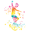Unicyclist unicycle unicycle