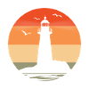 Lighthouse at sunset
