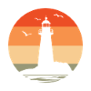 Lighthouse at sunset