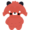 Chonky Red Panda