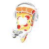 Gamer Gaming Pizza Gaming Controller