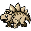 Dinosaur Stegosaurus Comic