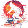 Skateboarder Pixel Art