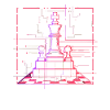 Chess Pieces Sketch Retrowave