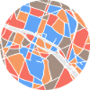 Paris bubble map