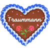 Lebkuchenherz Traummann / Geschenkidee