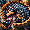 Blueberry pie