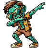 Dabbing Zombie