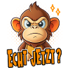 Really? Funny monkey design