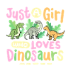 Dinosaurier Dinosaurierliebhaber Mädchen