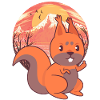 squirrel children child