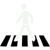Crossing the zebra crossing