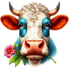 Cow flower flowers