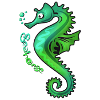 Seahorse Marine Turquise